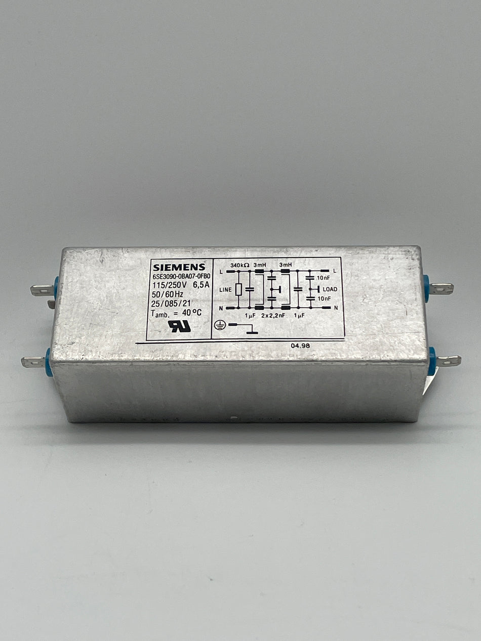 6SE3090-0BA07-0FB0  Power Line Filter