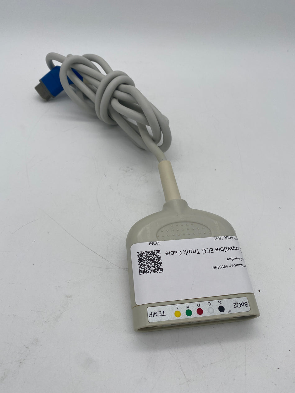 5950196 Compatible ECG Trunk Cable