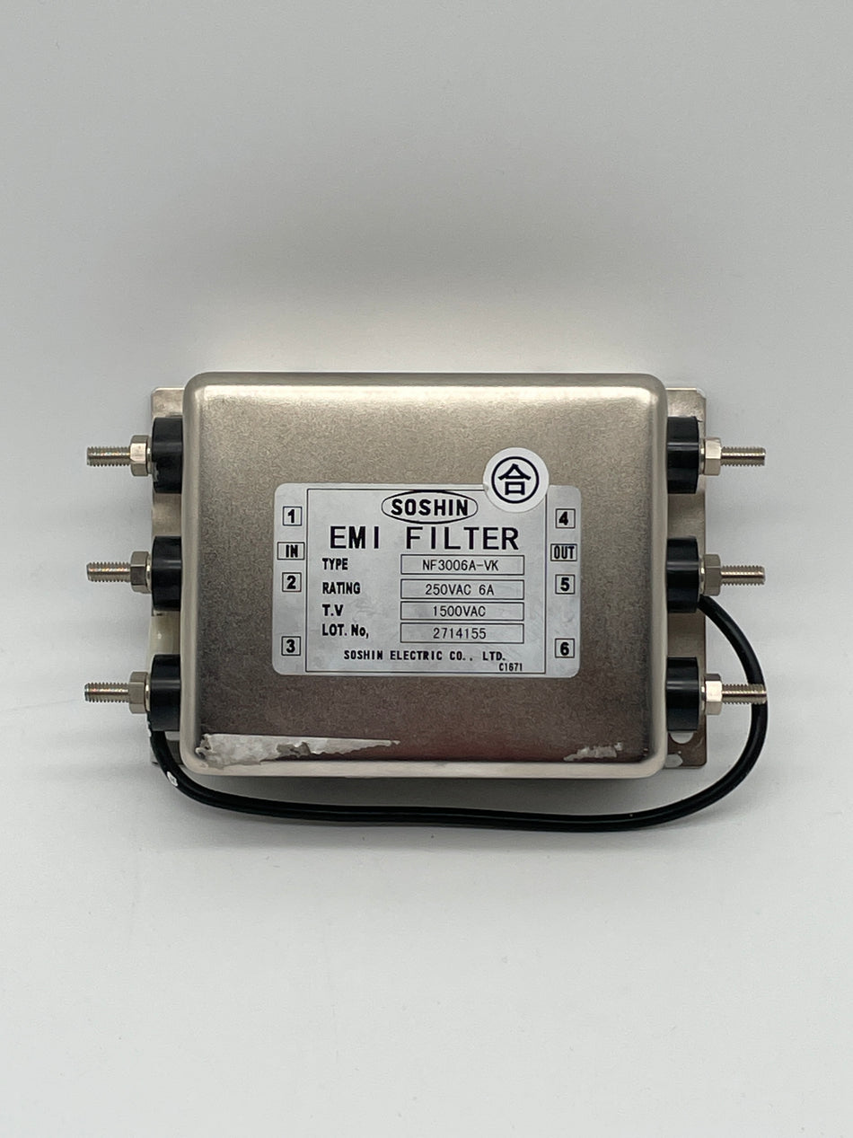 NF3006A-VK EMI Filter Soshin